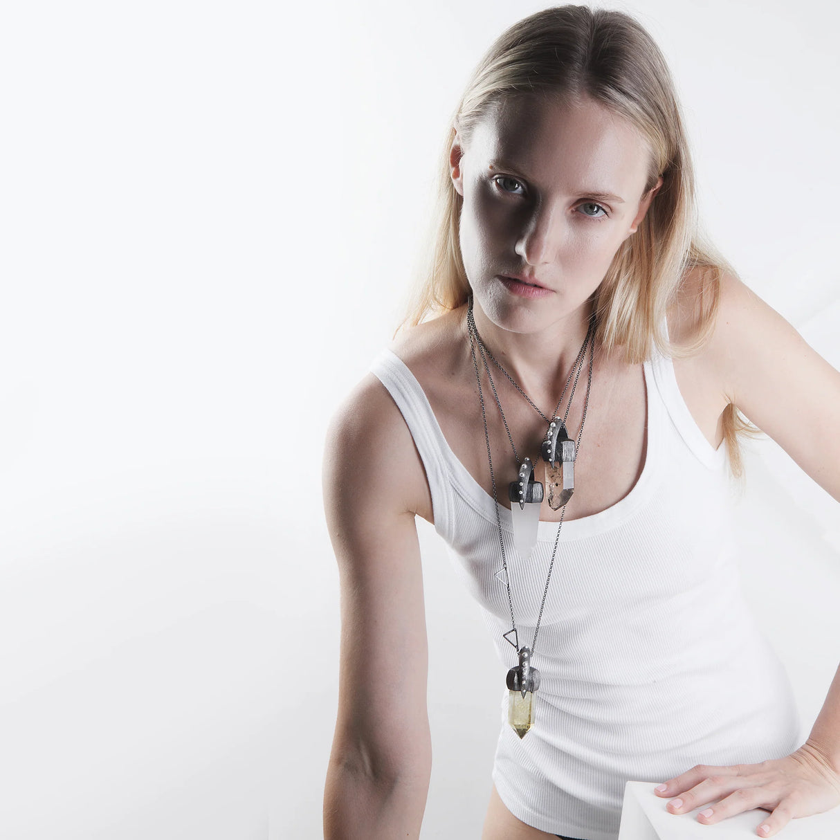 Mariella Pilato / Necklace / Gentle Contrast Pendants