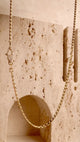 Series of Eleven / Necklace / Pave Diamond Clasp on Mariner Chain