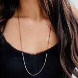 Abacus Row / Necklace / Dorado