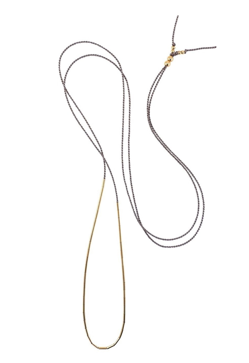 Abacus Row / Necklace / Dorado