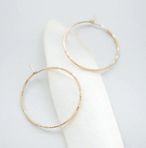 Abacus Row / Earrings / Pan Hoops