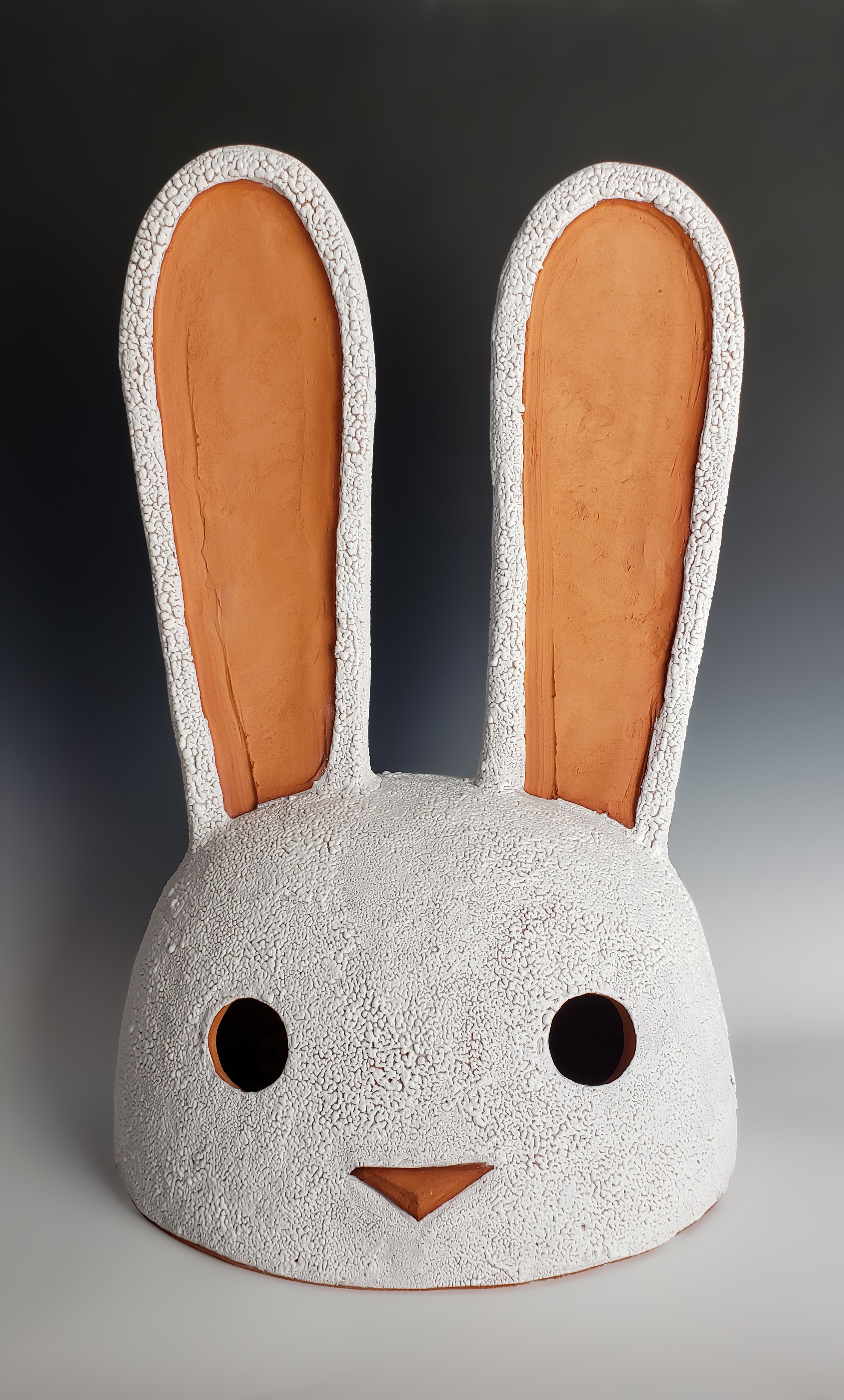 Clay Bunny Sculptures