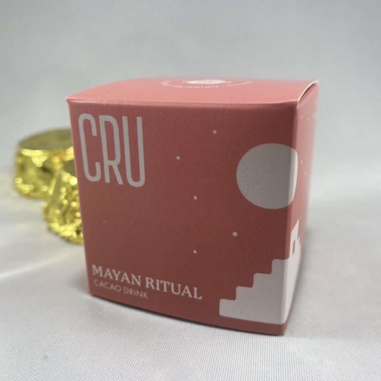 Cru Chocolate Drinking Cacao Chocolate Wheels Set