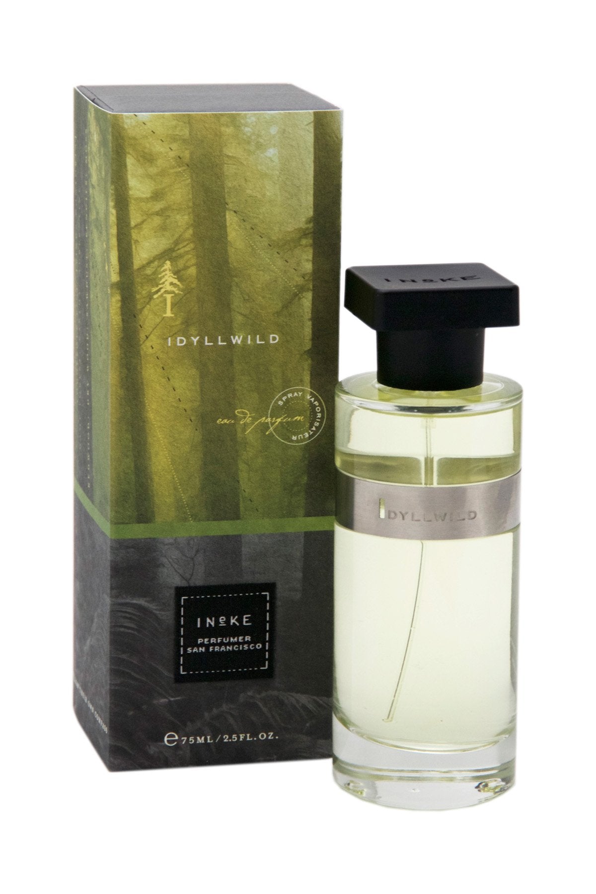 Ineke Idyllwild is a tribute to the natural wonders of California, distillations of Douglas Fir and Ponderosa Pine contribute an aromatic freshness with wildcrafted sagebrush from Big Sur and Monterey cypress oil  with Rhubarb tea providing an unexpectedly tart freshness. Cypriol and oud contribute a campfire smoke note along with a unique combination of musks.