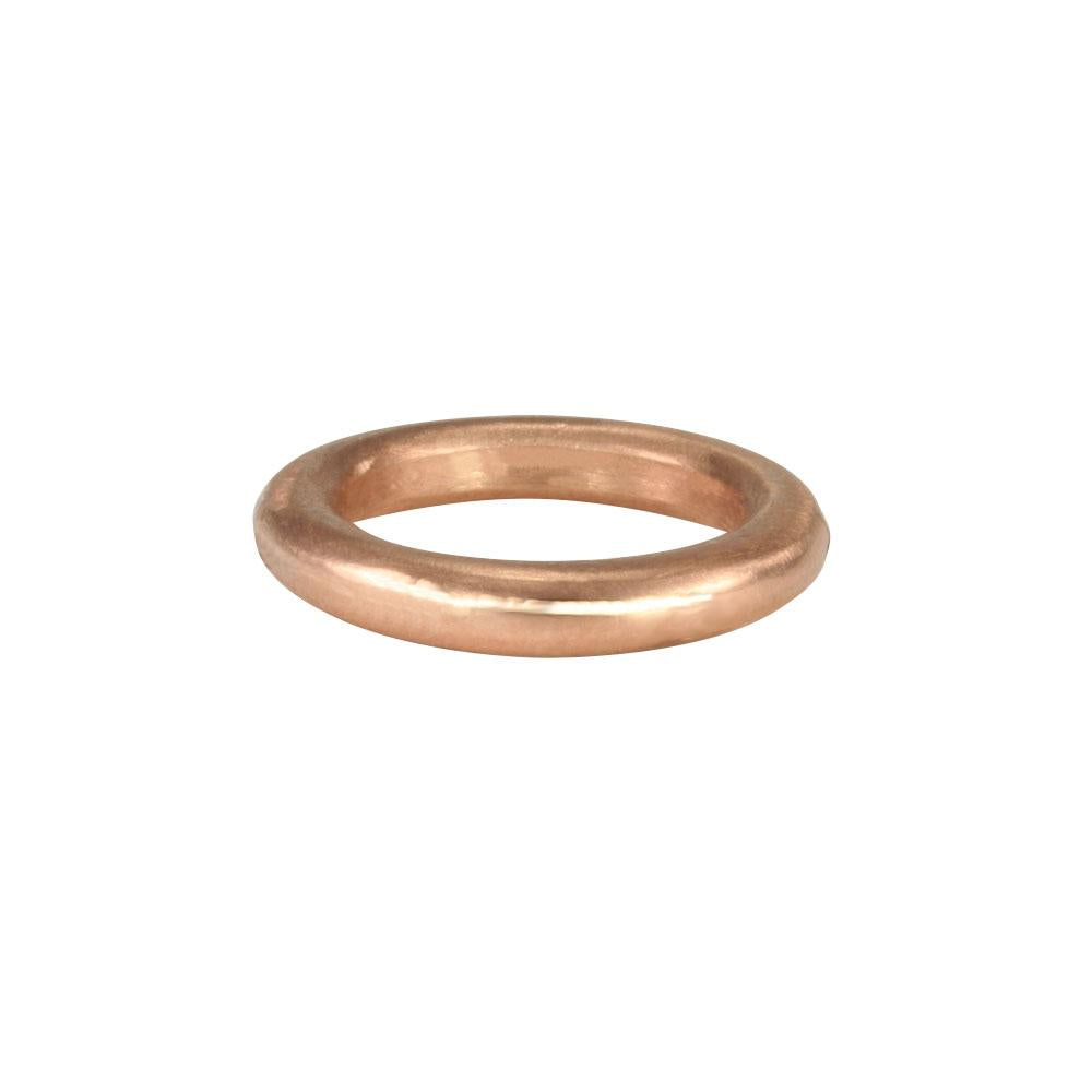 Stunning layered or alone–goes with everything, thick round stacking rings by jewelry designer Jeffrey Levin. Mixed metals available in sterling silver; 14k yellow, white or rose gold; or platinum. 