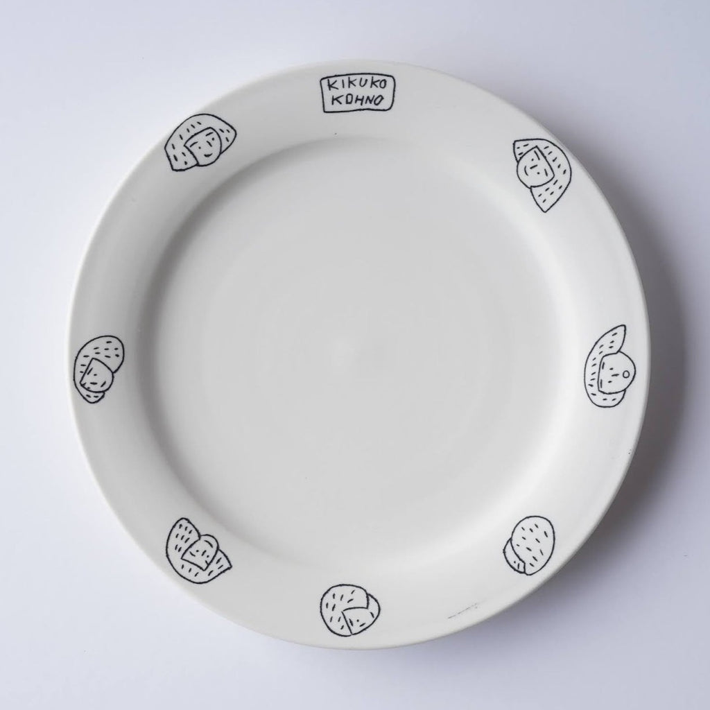 Kikuko Kohno / Ceramics / Large Rim Plate