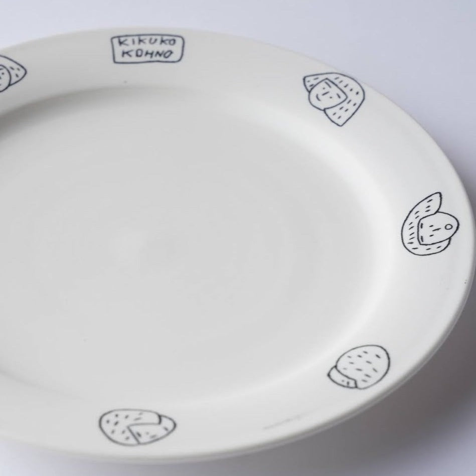 Kikuko Kohno / Ceramics / Large Rim Plate