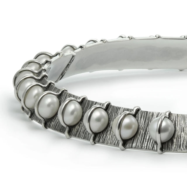 Mariella Pilato_Titans Pearl Collar Necklace_