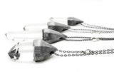 r jewelry, like these crystal necklaces with their structural density. Crystal Home design group of necklaces featured.