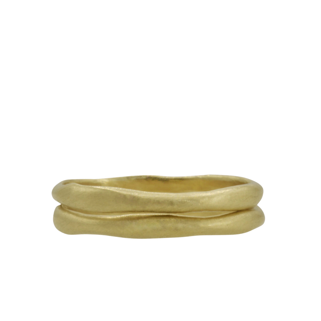 Talking Tree Jewelry / Rings / 14K Gold Mare Curved Ring