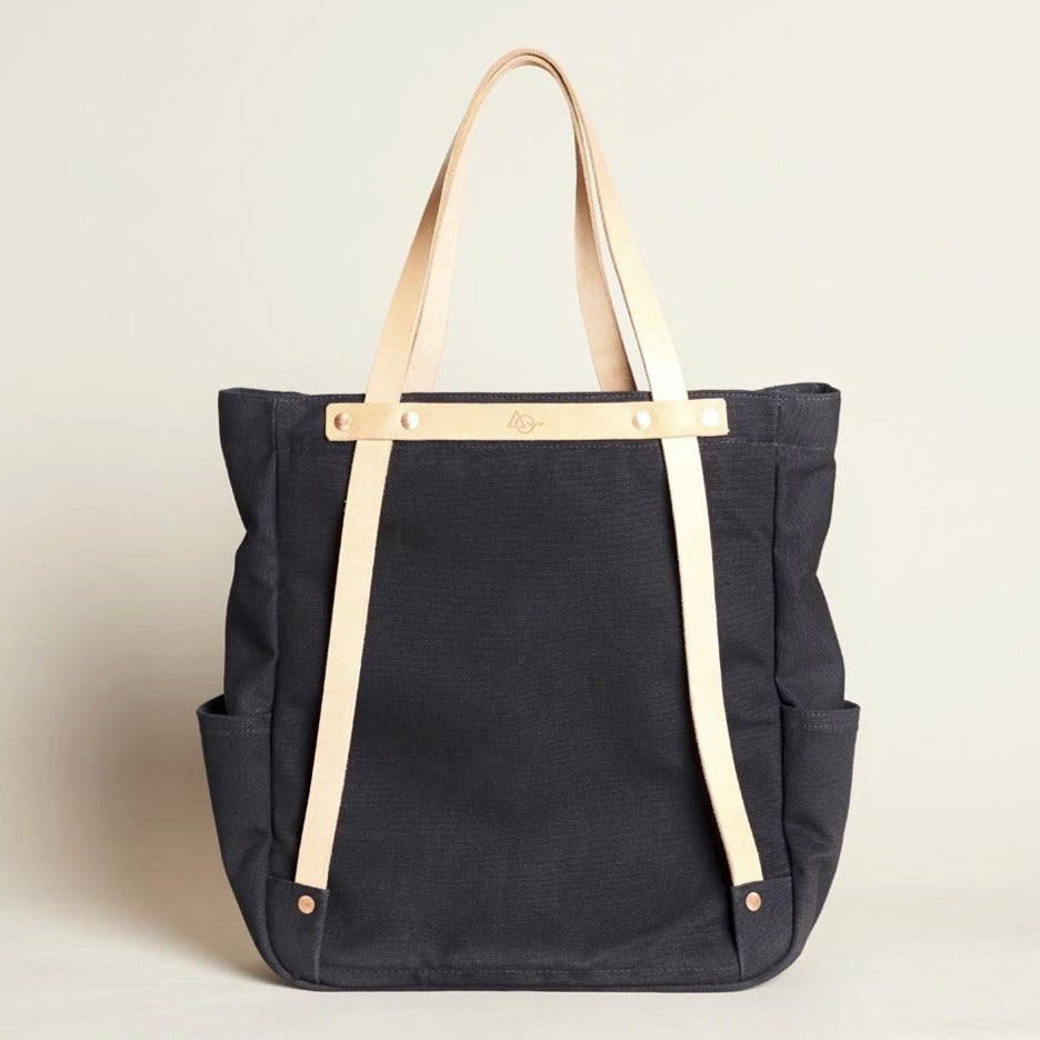 Cascadia Convertible Backpack Tote Bag - Black