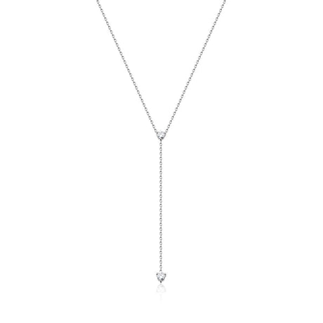 Betul Malik Fine Jewelry / Necklace / Per Diem 2 Diamond Y Necklace