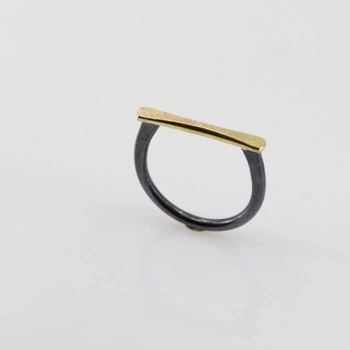 Esther Metals / Rings / Golden Bar Ring